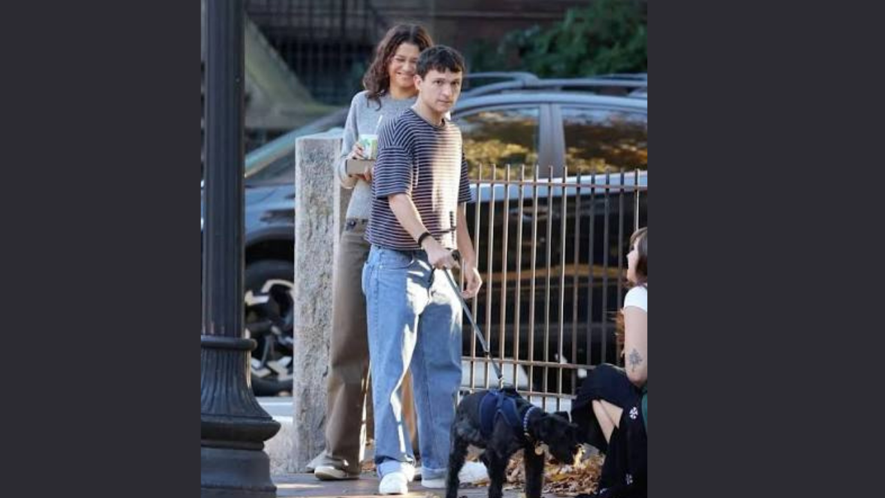 Zendaya and Tom Holland height comparison at a public appearance