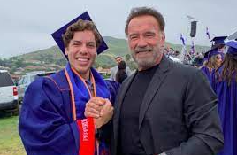 Schwarzenegger with his son image