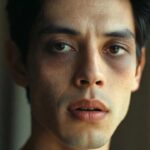 Man showing signs of mouth breather face.